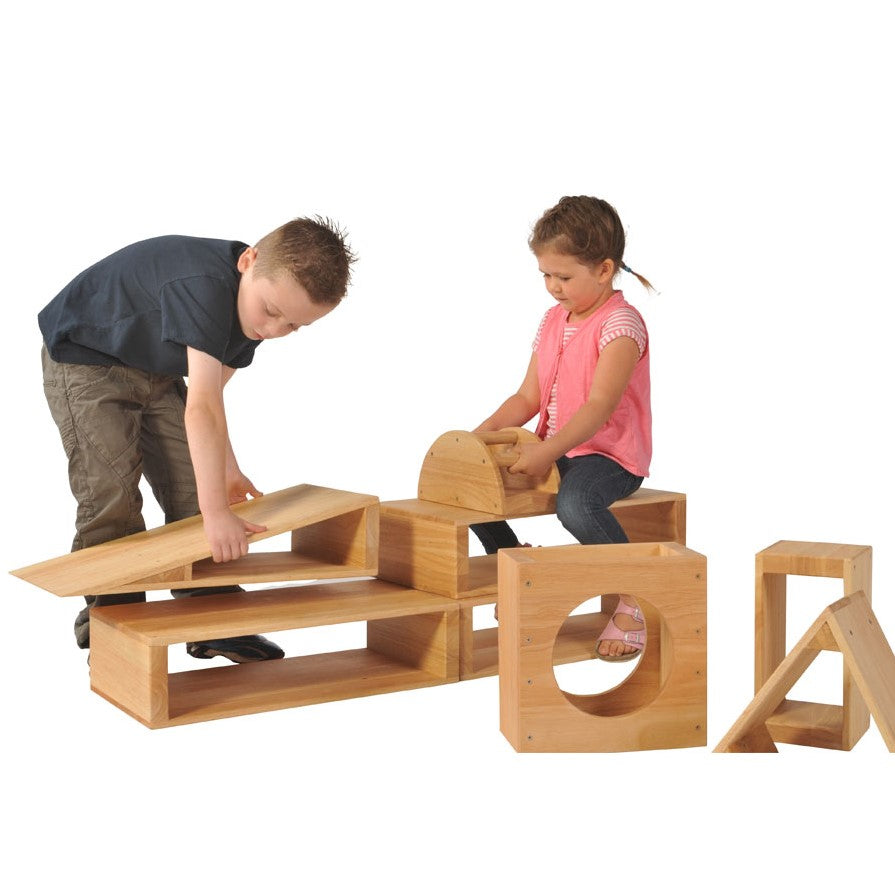 Giant Hollow Wooden Building Blocks Sensory Surroundings Limited
