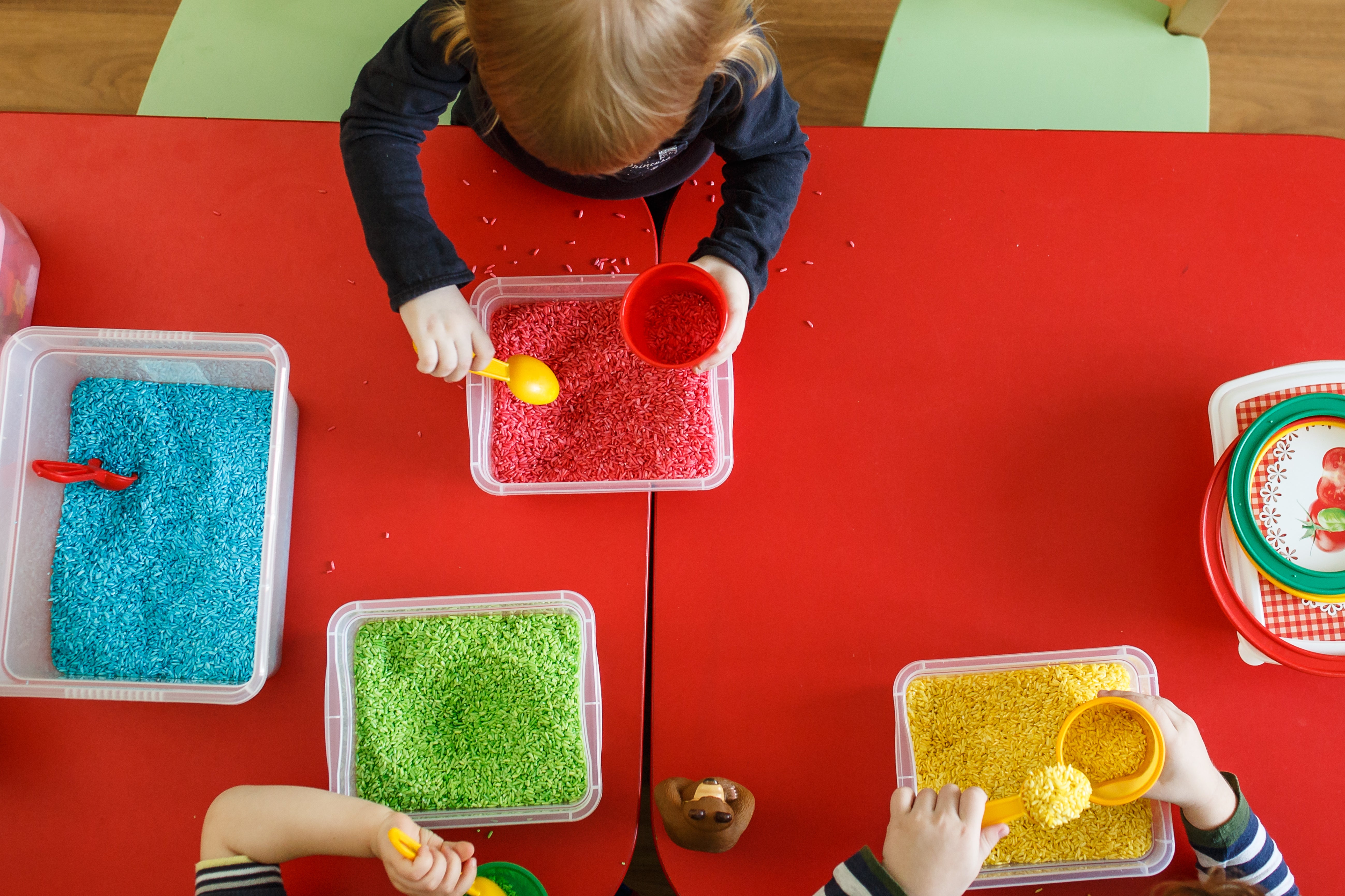 How to Clean Up Messy Play - Left Brain Craft Brain