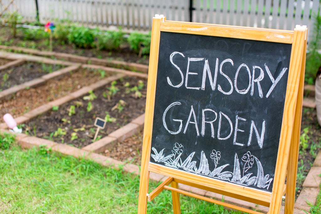 How to create a sensory garden at home for your child