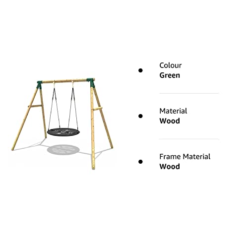 Children's Wooden Garden Nest Swing Set