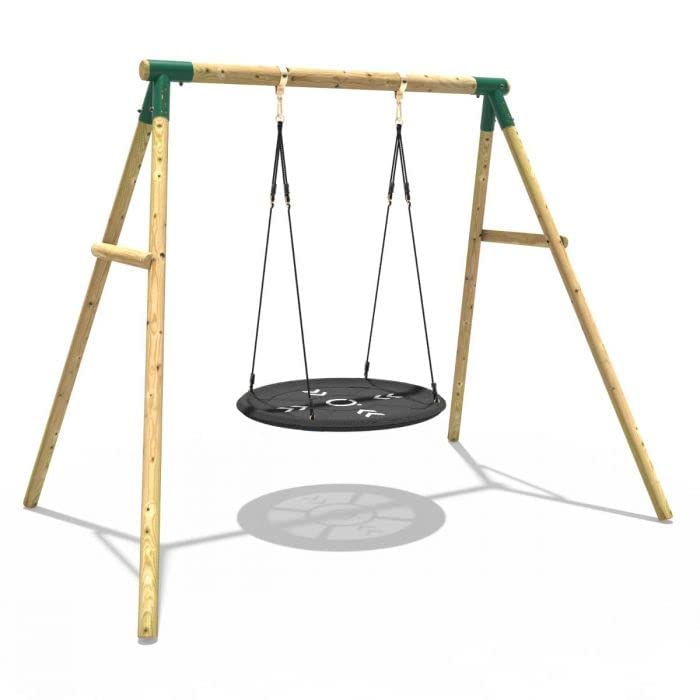 Children's Wooden Garden Nest Swing Set