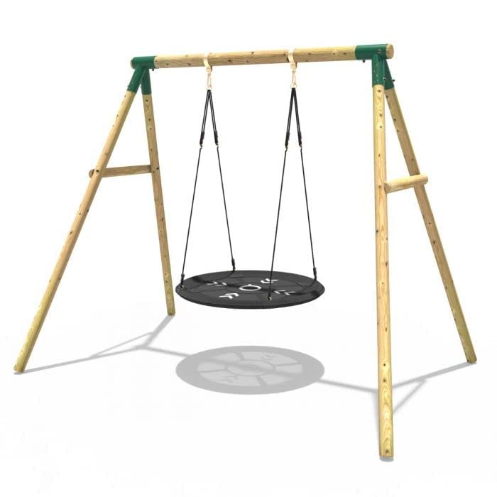 Children's Wooden Garden Nest Swing Set