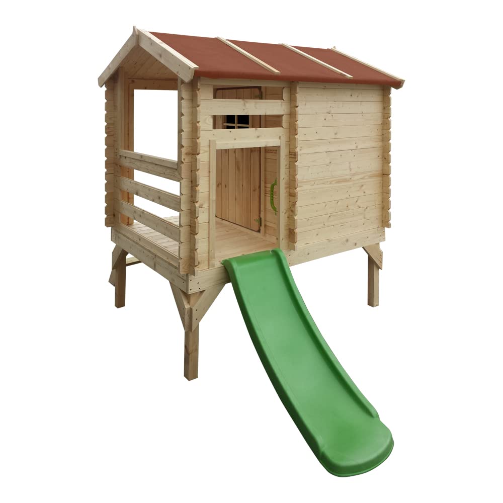 Garden Play House for Kids With Slide