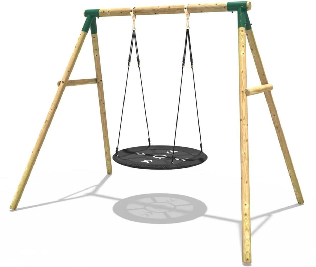 Children's Wooden Garden Nest Swing Set