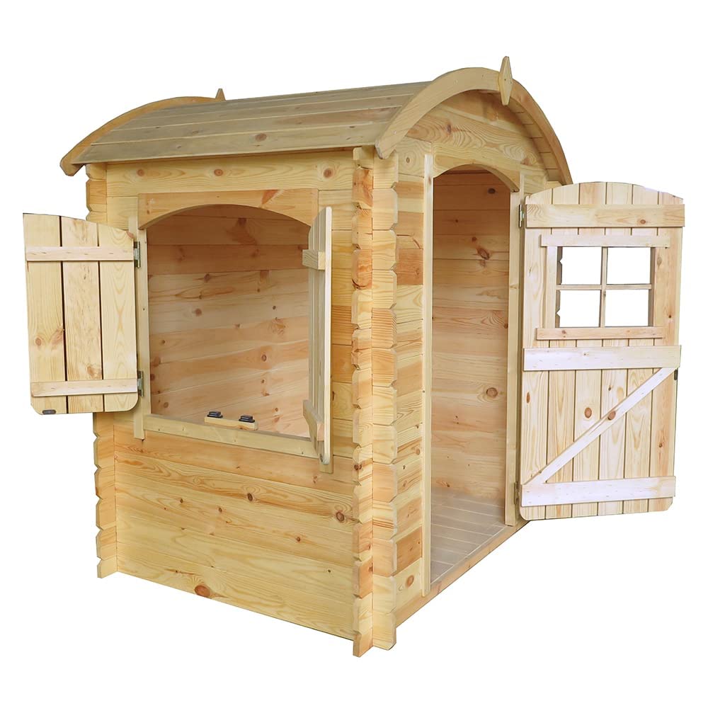 Garden Wooden Play House for Kids