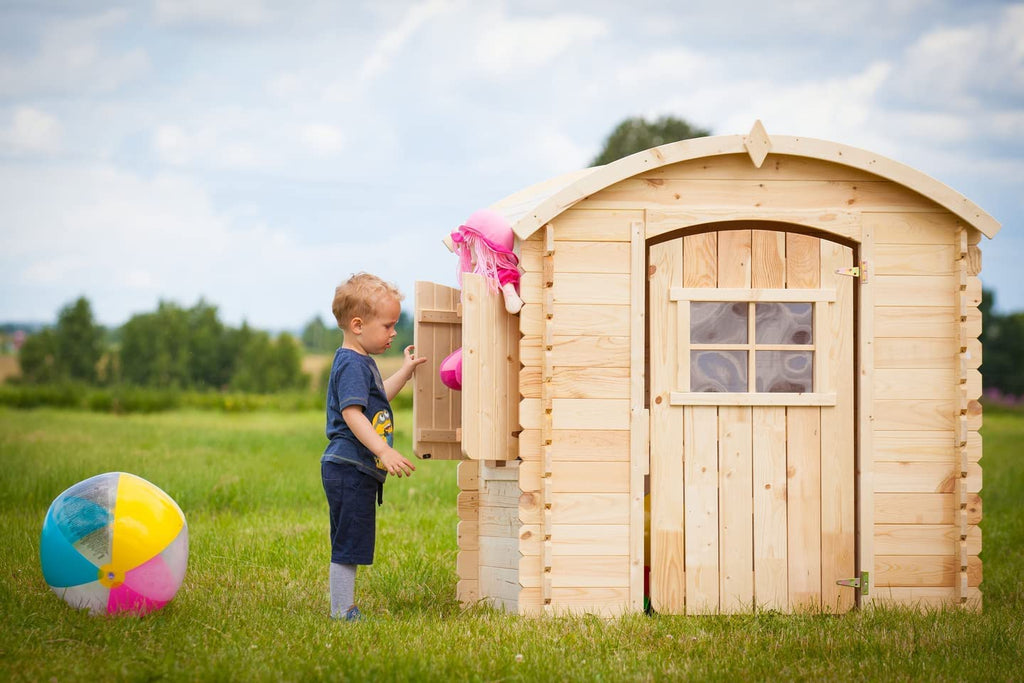 Garden Wooden Play House for Kids