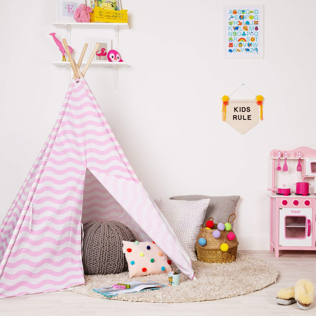 Pink Teepee Sleepover Tent