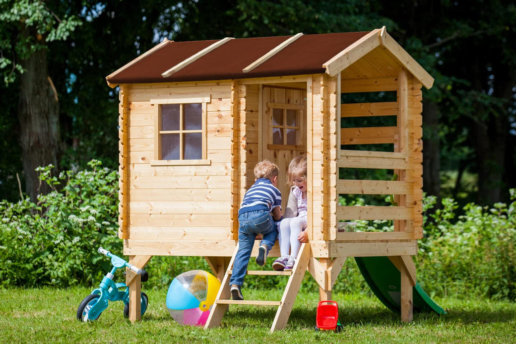 Garden Play House for Kids With Slide