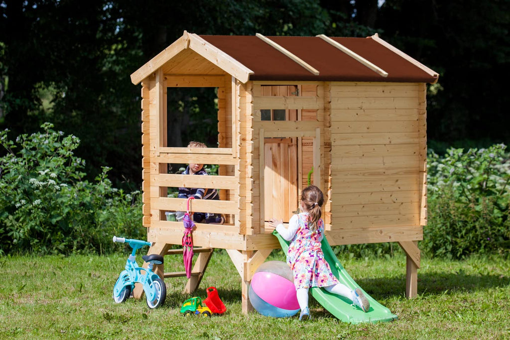 Garden Play House for Kids With Slide