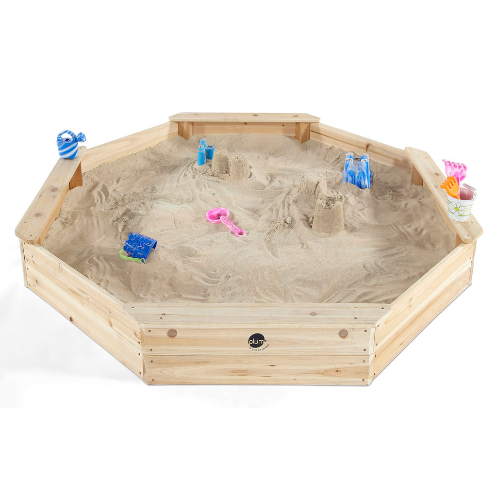 Play Giant Wooden Octagonal Sandpit