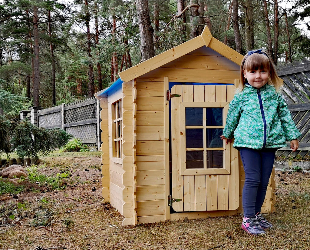 Fun Wooden Playhouse for Kids