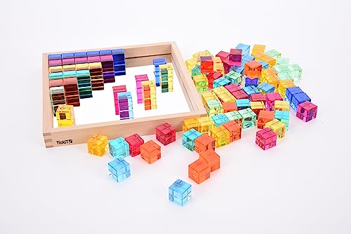 TickiT Gem Cube Mirror Tray