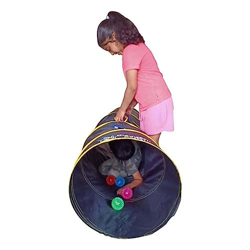 Pop-Up Play Tunnel with 5 LED Flashing Balls
