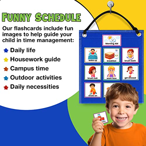 Visual Timetable Children's Daily Routine Chart | Sensory Surroundings ...