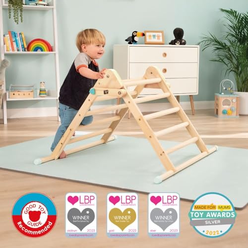 Indoor Wooden Climbing Frame for Babys and Toddlers