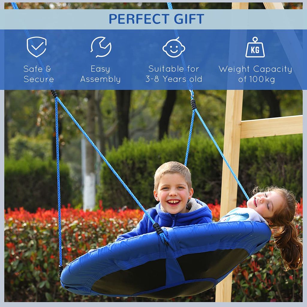Round Kids Nest Swing Seat for Outdoors