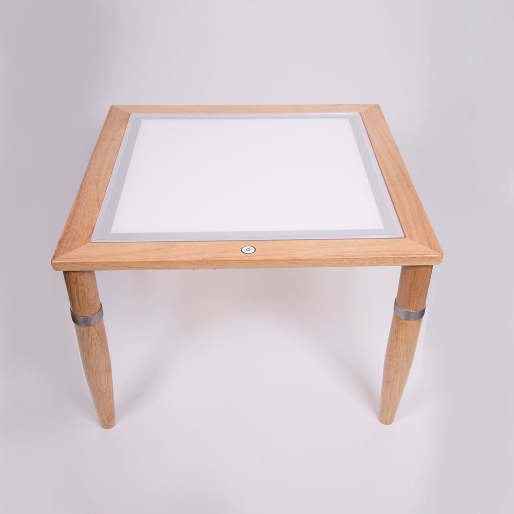 TickiT Wooden LED Light Panel Table - Sensory Surroundings Limited