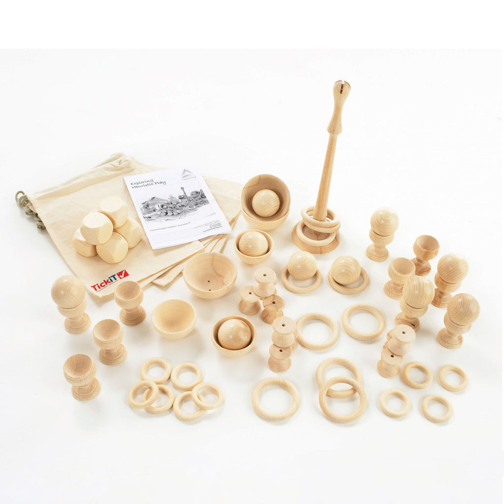 TickiT Wooden Heuristic Play Starter Pack - Sensory Surroundings Limited