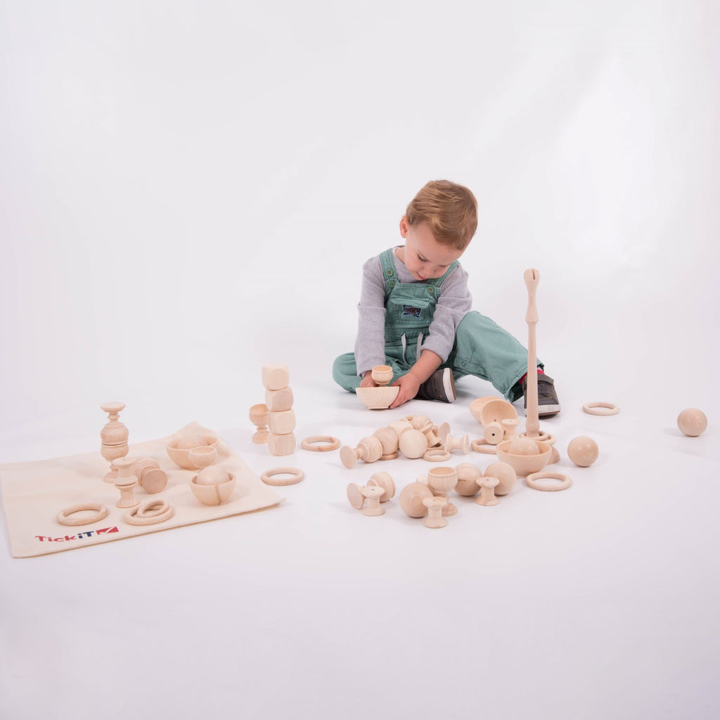 TickiT Wooden Heuristic Play Starter Pack - Sensory Surroundings Limited