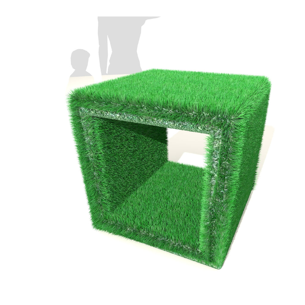 Sensory Grass Cube Tunnel - Sensory Surroundings Limited