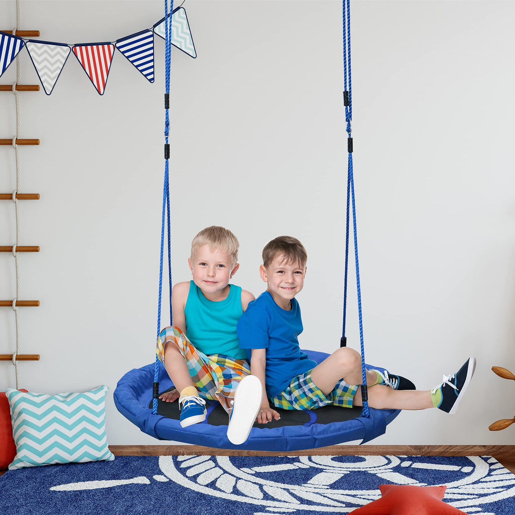Round Kids Nest Swing Seat for Outdoors