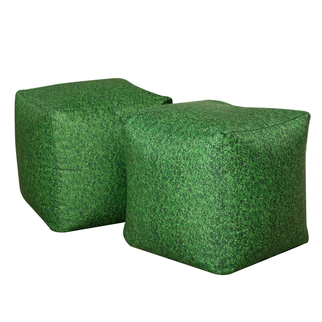 Learn about Nature Grass Bean Bag Cubes - PK 2 - Sensory Surroundings Limited