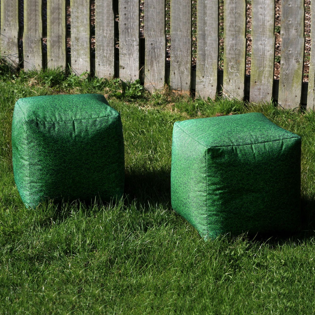 Learn about Nature Grass Bean Bag Cubes - PK 2 - Sensory Surroundings Limited