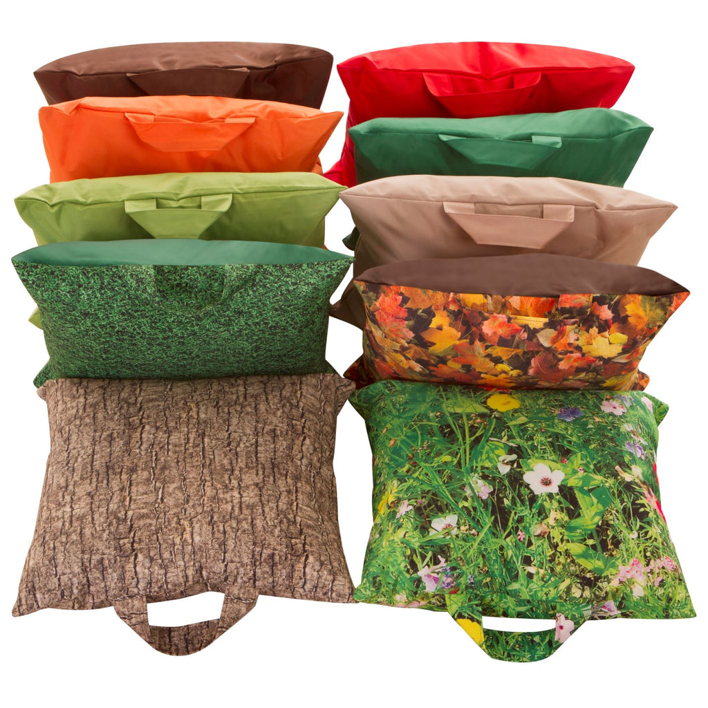 Nature & Seasons Grab & Go Cushions - 10 Pack - Sensory Surroundings Limited
