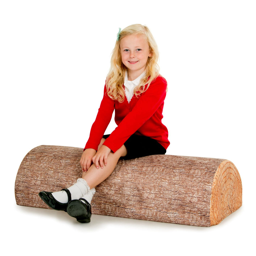 Learn about Nature Multi-seater Foam Log - Sensory Surroundings Limited