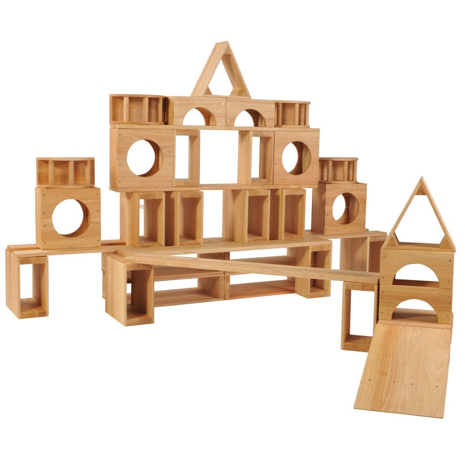 Giant Hollow Wooden Building Blocks - Sensory Surroundings Limited