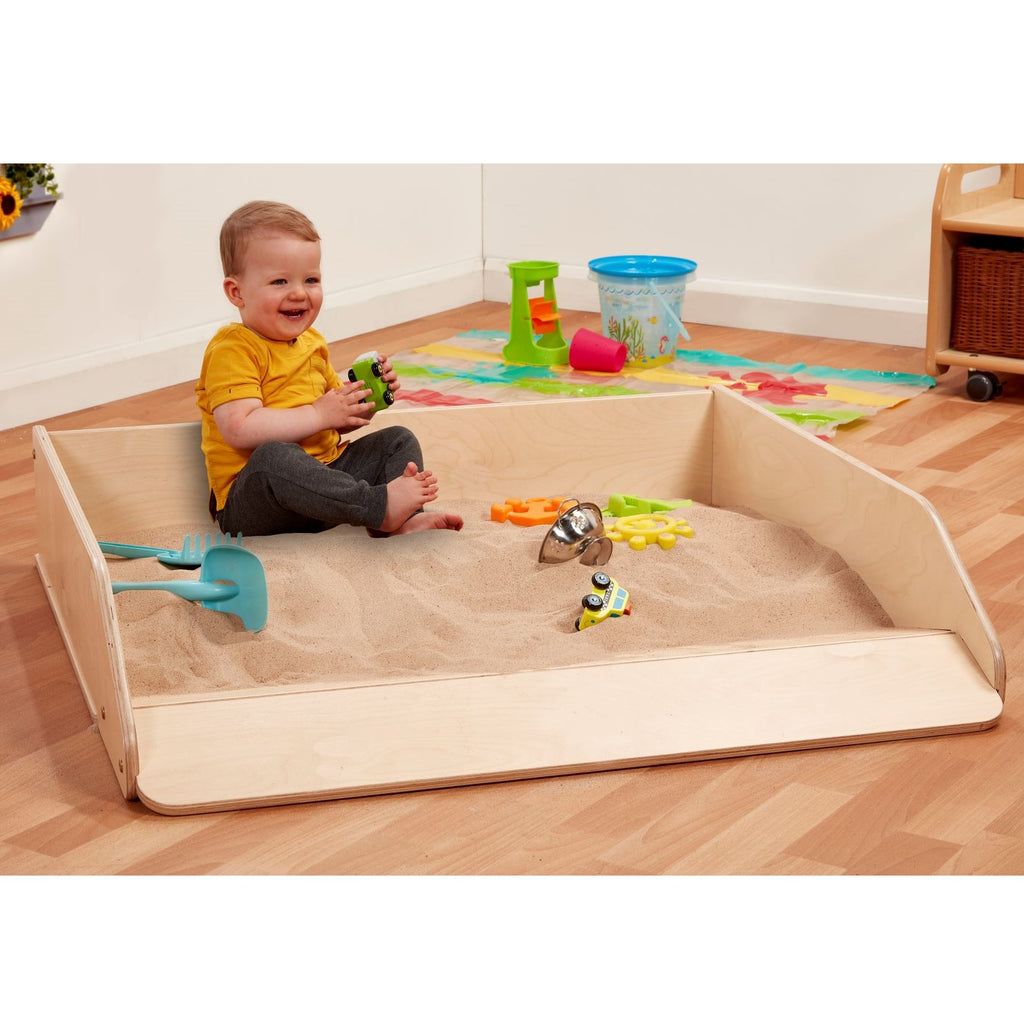 PlayScapes Nursery Wooden Crawl-in Sandpit - Sensory Surroundings Limited
