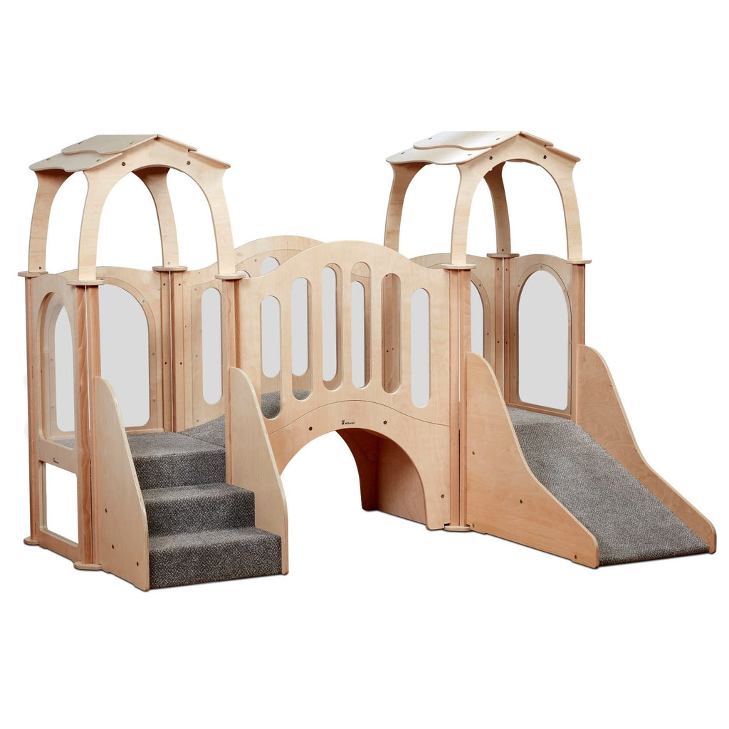 Discovery Bridge Kinder Gym - with Roof - Sensory Surroundings Limited