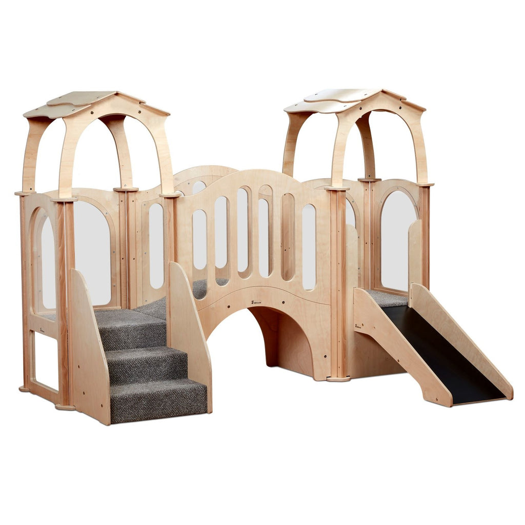 Hide 'n' Slide Kinder Gym - with Roof - Sensory Surroundings Limited