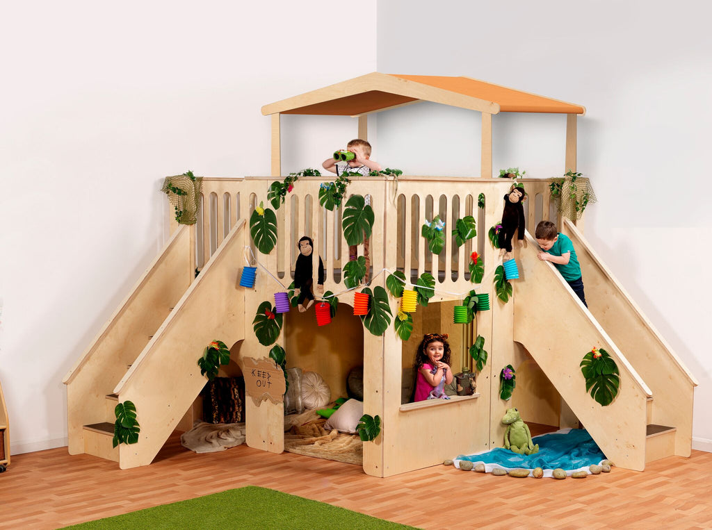 PlayScapes Nursery Wooden Adventure Playhouse - Sensory Surroundings Limited